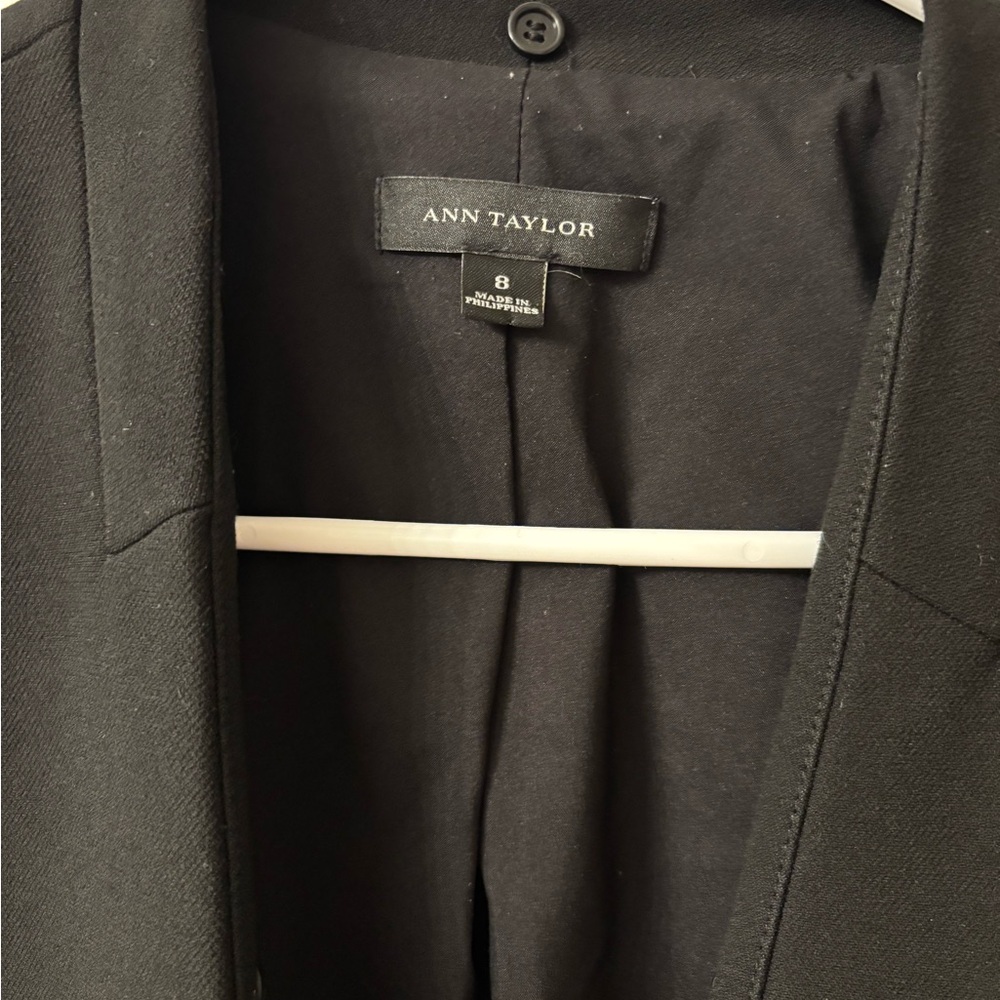 Ann Taylor Classic Black Blazer - Picture 2 of 6